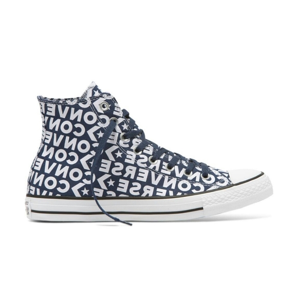 Unisex Converse Ctas High Top Navy White - Picture 6 of 6